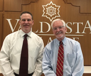 Dr. Reinhardt, left, and Dr. Pace lead the nursing program at Valdosta State University.